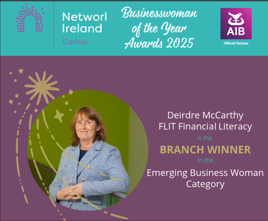 Network Ireland Emerging Businesswoman badge
