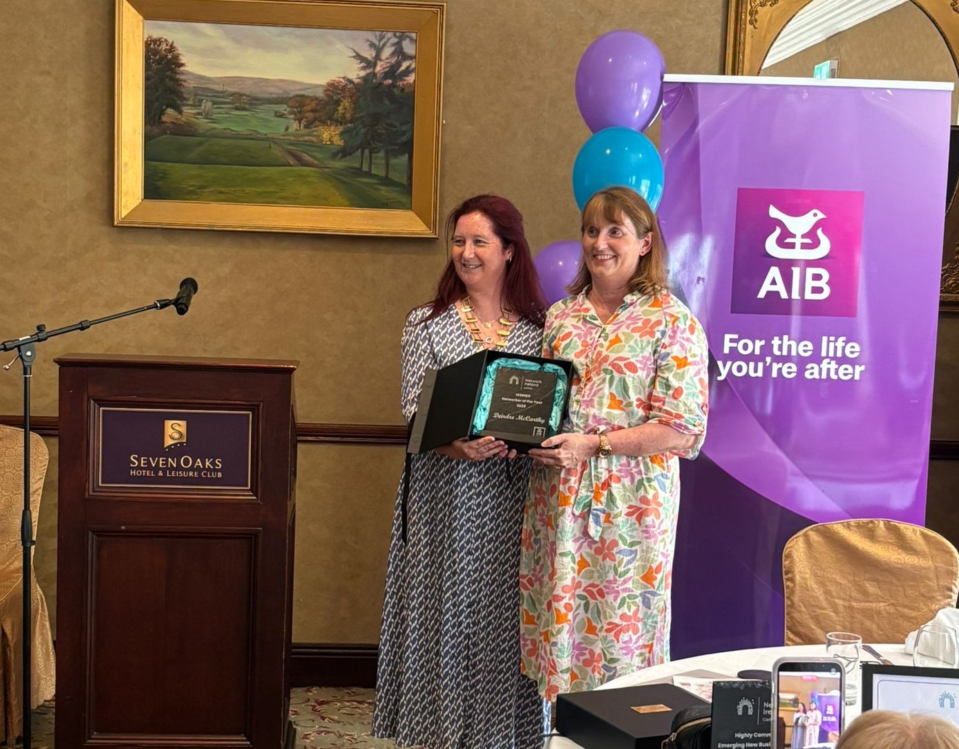Network Ireland Networker of the Year badge