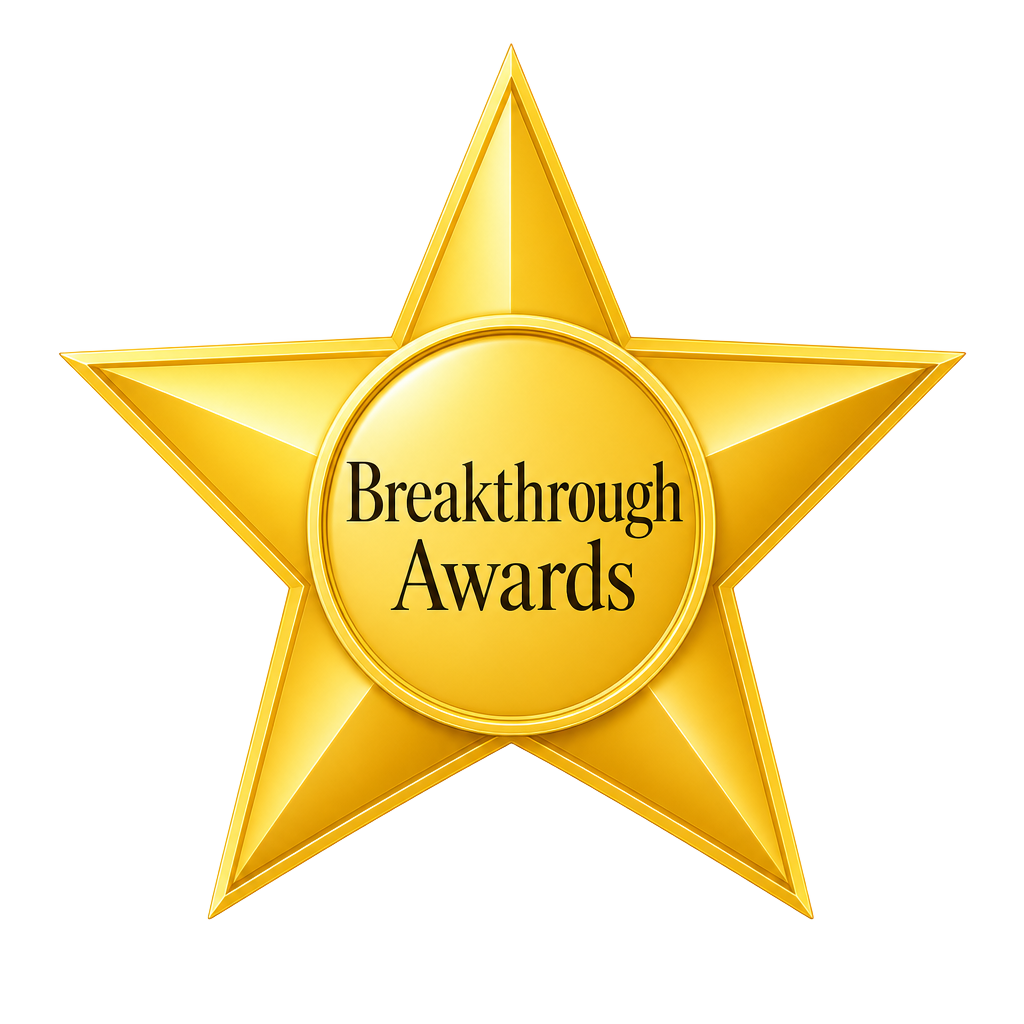International Investor BreakThrough Awards Winner 2026 award badge