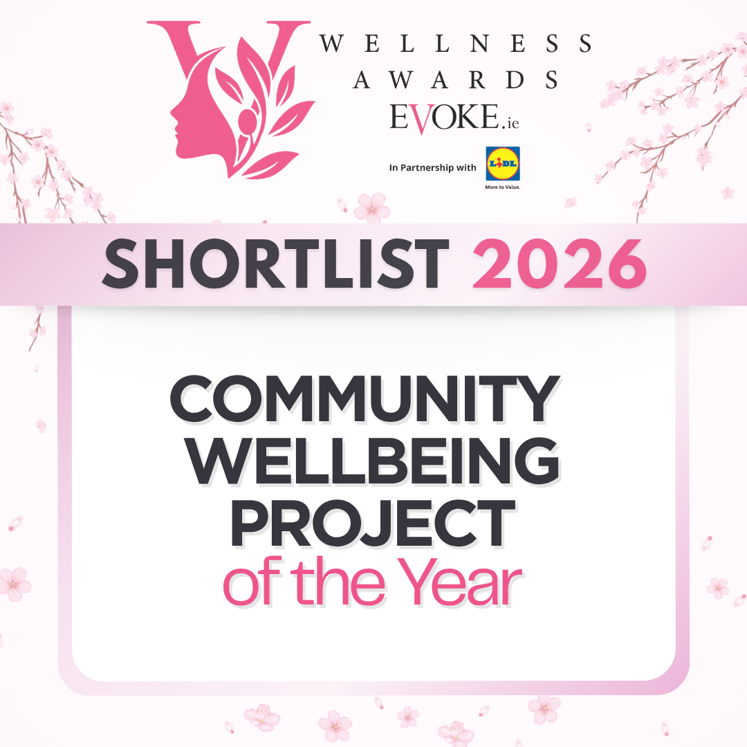 Evoke Awards — Community Wellness (Women, Money & Place) Finalist 2026 award badge